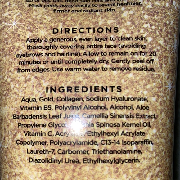 24K GOLD Peel Off Mask - Picture 5 of 5